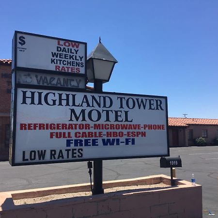 Highland Tower Motel Tucson Exterior foto