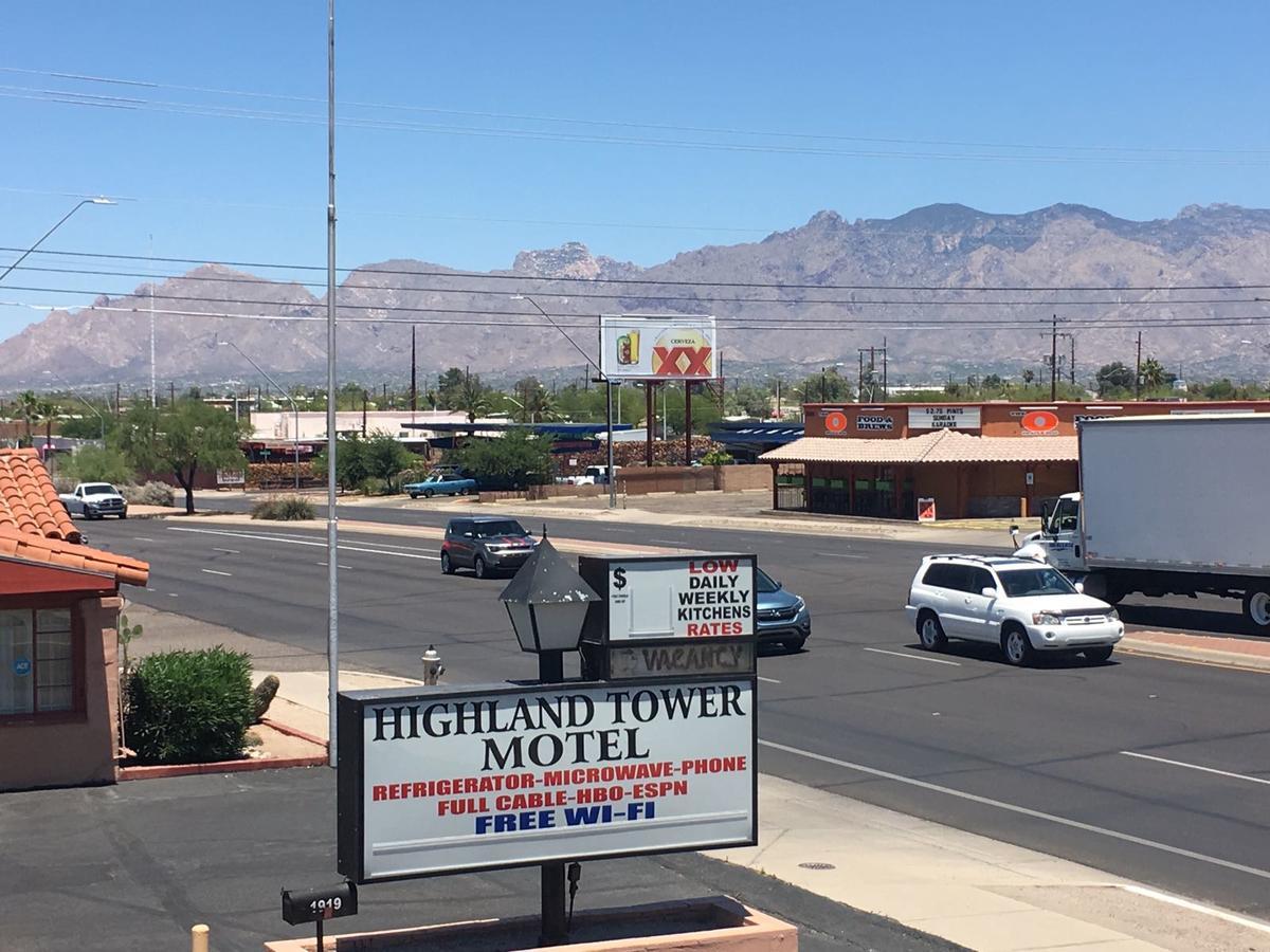 Highland Tower Motel Tucson Exterior foto