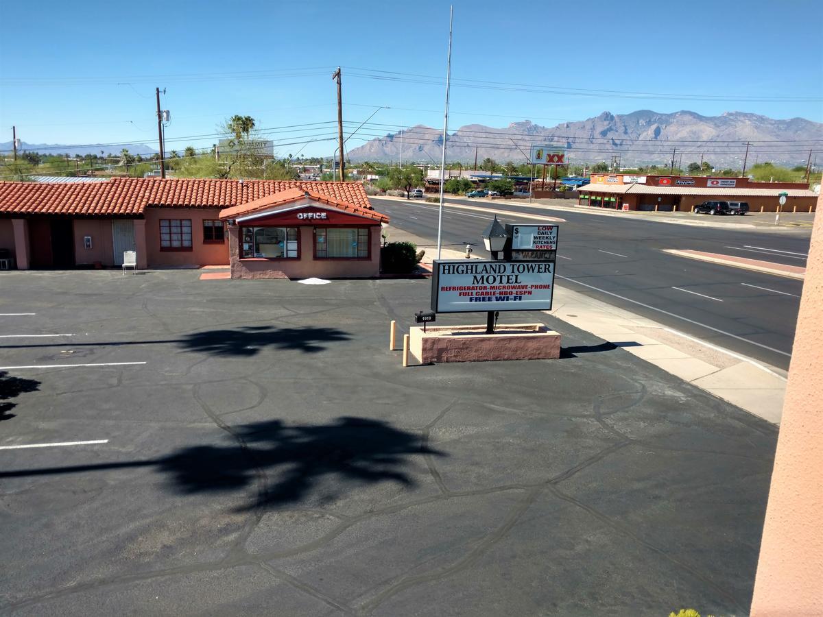 Highland Tower Motel Tucson Exterior foto